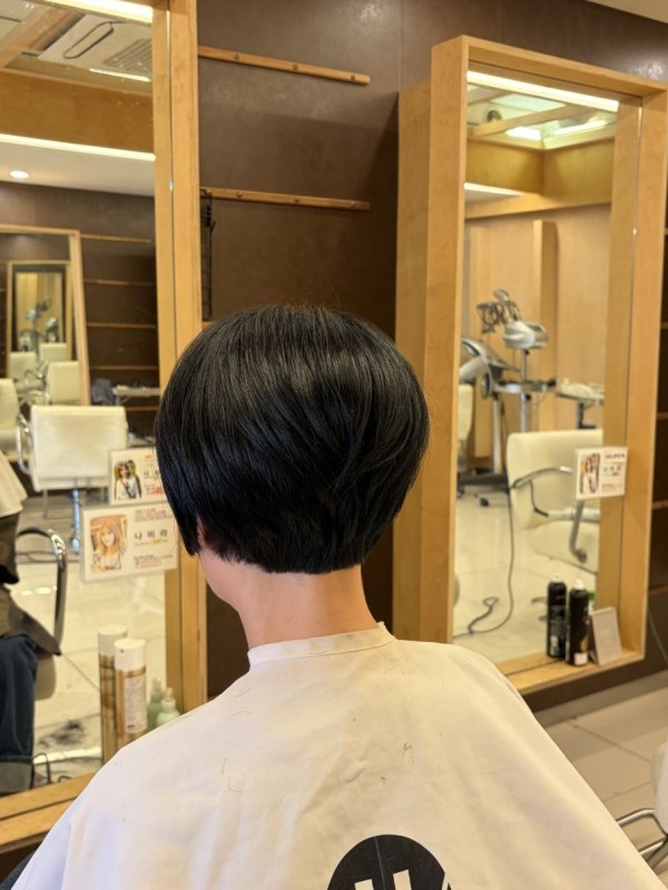 성신여대 미용실 리프컷 볼륨매직2