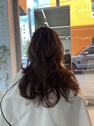 청주시 여자 레이어드펌 레이어드 s컬펌 시술 사례 이미지 1