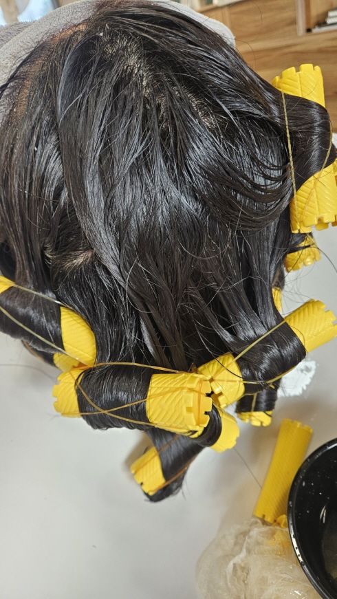 시흥시 여자 디지털펌 스타일이 마음에 들지 않아 찾아주신 고객님 시술 사례 이미지 2