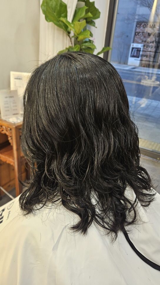 시흥시 여자 디지털펌 스타일이 마음에 들지 않아 찾아주신 고객님 시술 사례 이미지 6