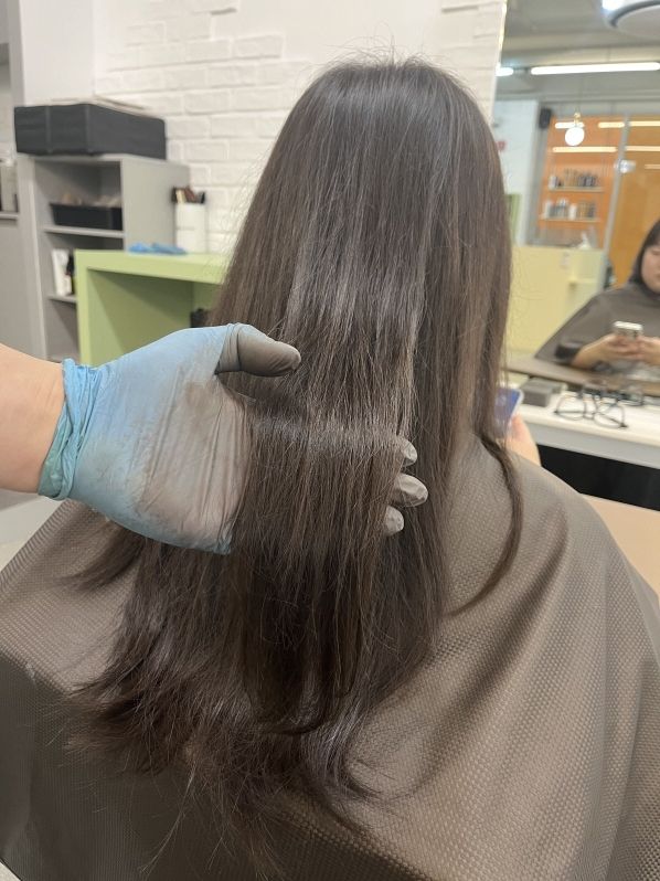 청주시 여자 긴머리웨이브펌 시술 사례 이미지 6