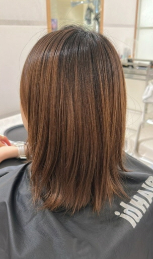 서초구 염색 레드브라운 분위기를 바꾸고 싶을때 시술 사례 이미지 1