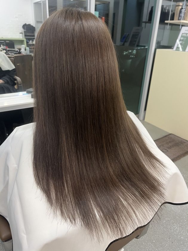 청주시 염색 애쉬브라운 추천 시술 사례 이미지 3