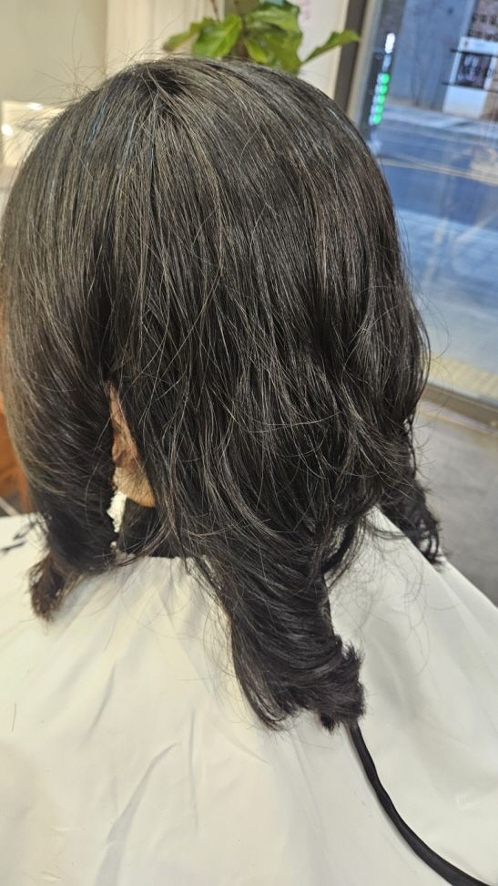시흥시 여자 디지털펌 스타일이 마음에 들지 않아 찾아주신 고객님 시술 사례 이미지 5
