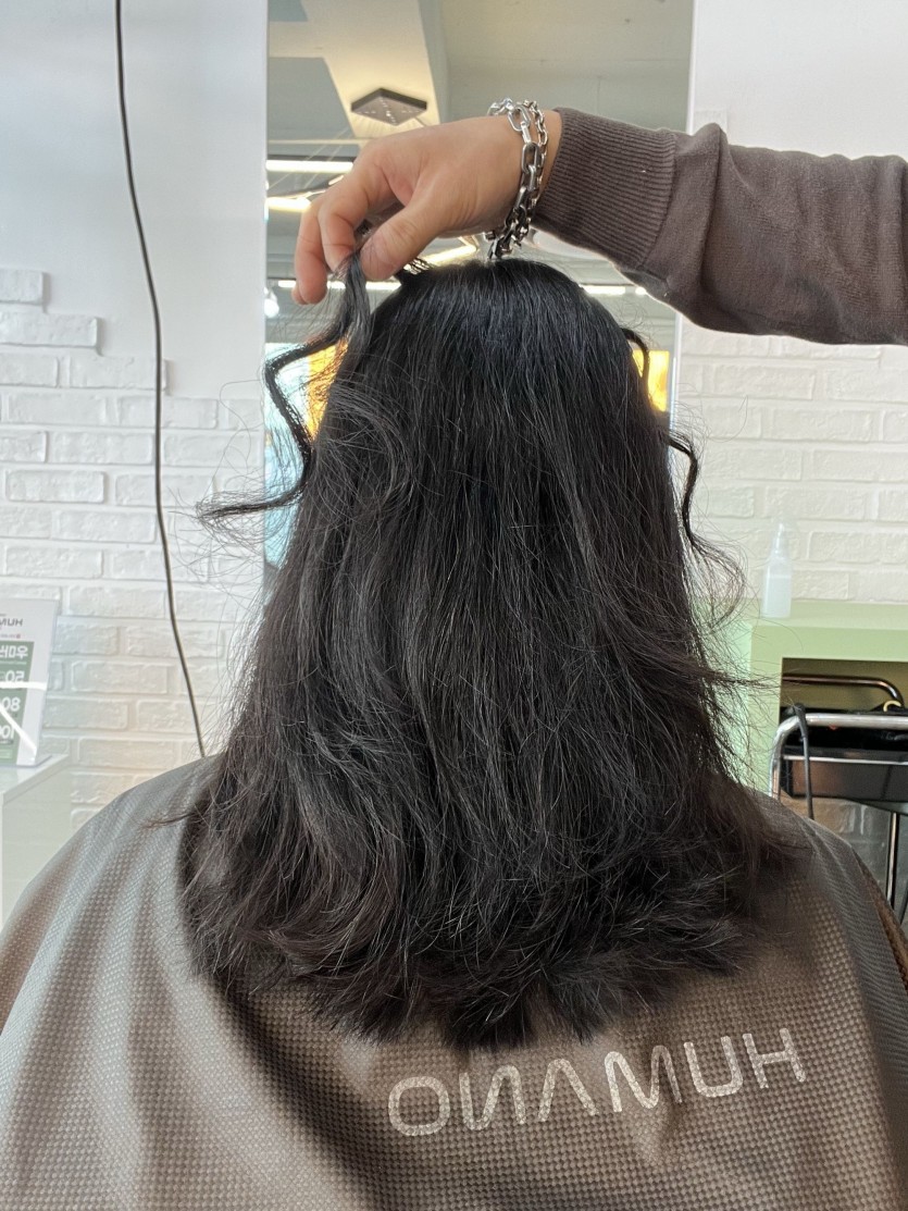 청주시 여자 세팅펌 시술 사례 이미지 6