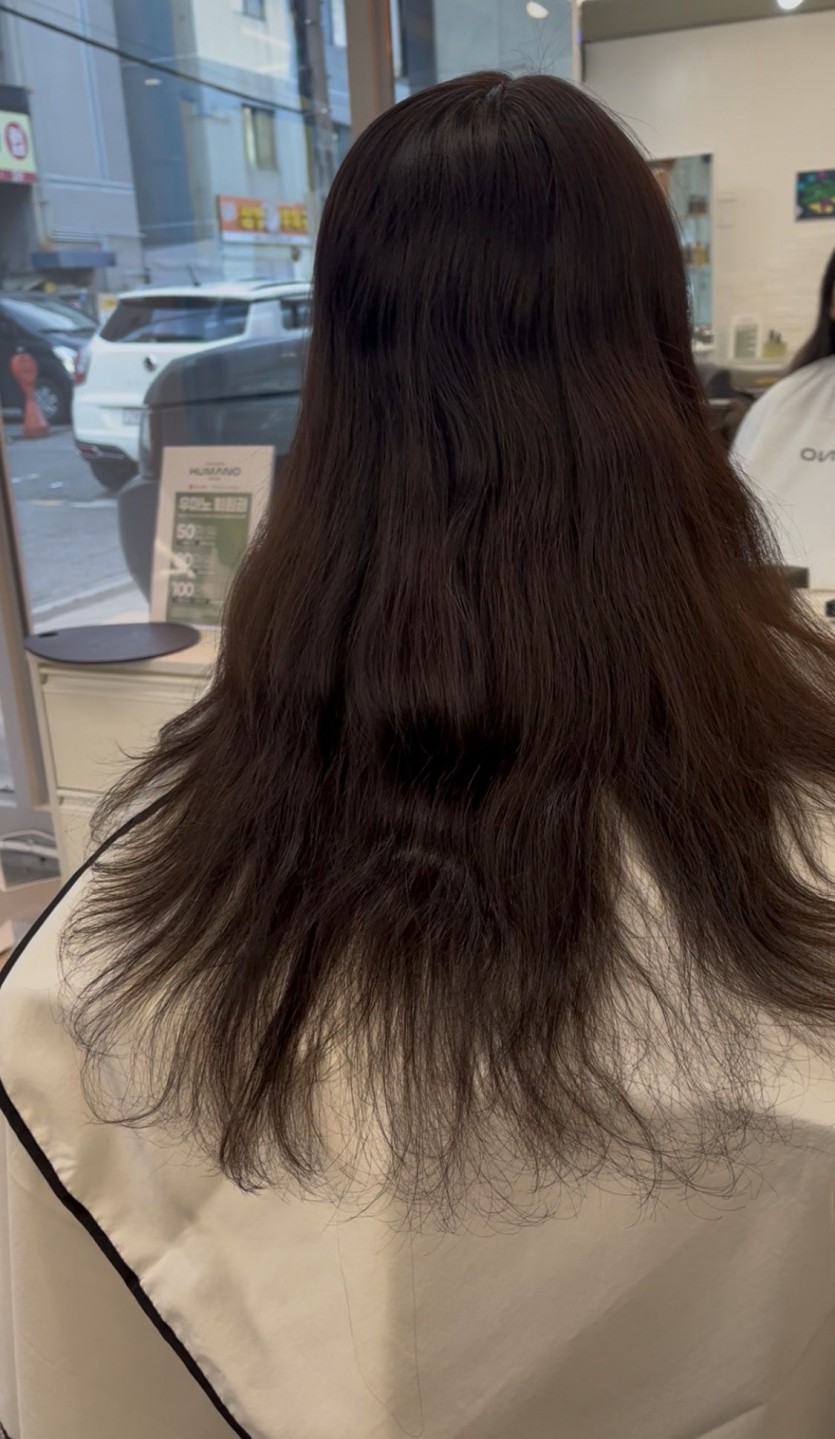 청주시 여자 내추럴레이어컷 시술 사례 이미지 1