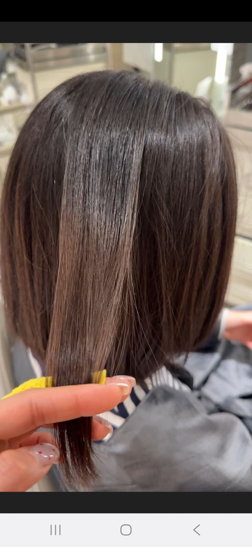 서초구 여자 볼륨매직 단발 매직 곱슬이나 부스스한 모발에 추천 시술 사례 이미지 5