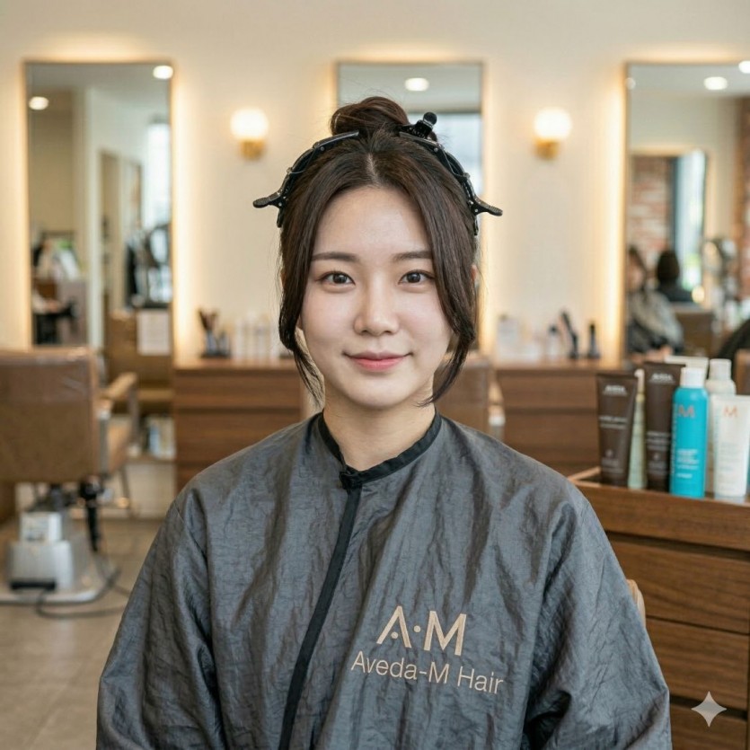 시흥시 여자 C컬펌 아침마다 드라이하기 귀찮은분에게 추천 시술 사례 이미지 3