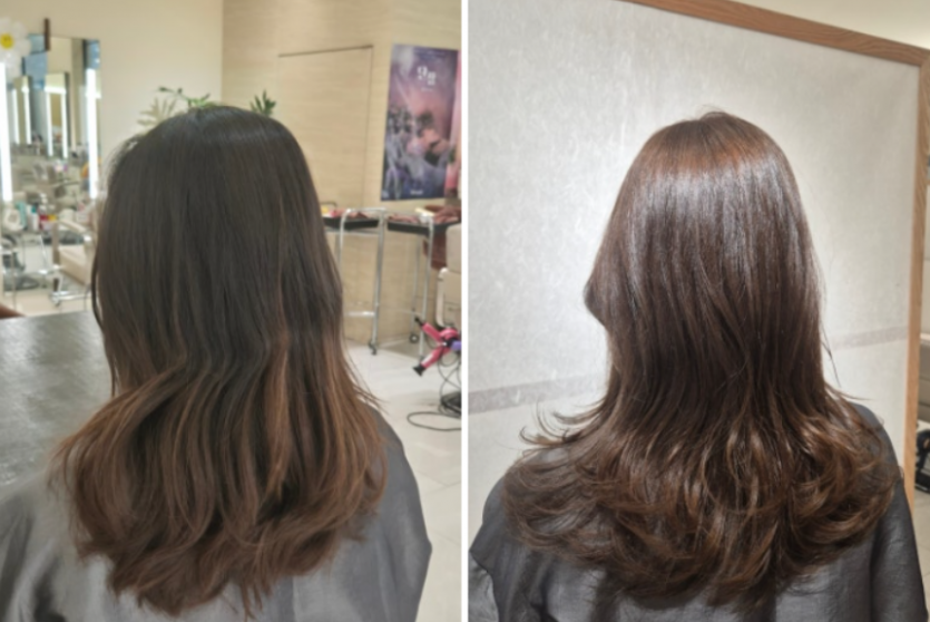 서초구 염색 애쉬브라운 나의 피부 톤에 맞는 컬러를 찾고 싶으시다면 시술 사례 이미지 2