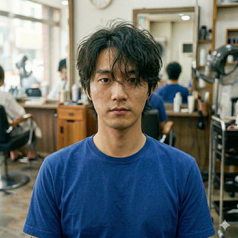 성북구 남자 가르마컷 계란형 분께 추천 시술 사례 이미지 5