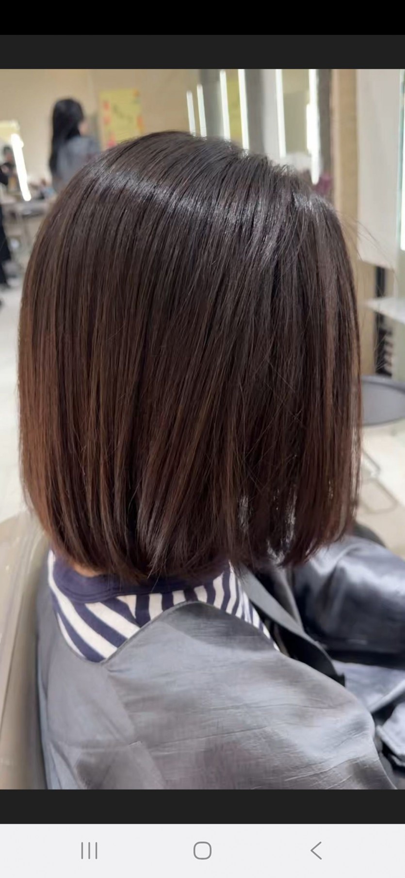 서초구 여자 볼륨매직 단발 매직 곱슬이나 부스스한 모발에 추천 시술 사례 이미지 1