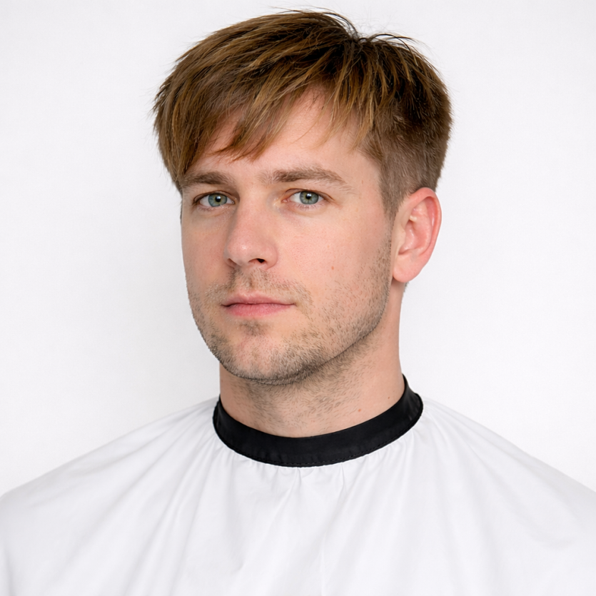 성북구 남자 내추럴멀릿컷 둥근 얼굴형 추천 시술 사례 이미지 3