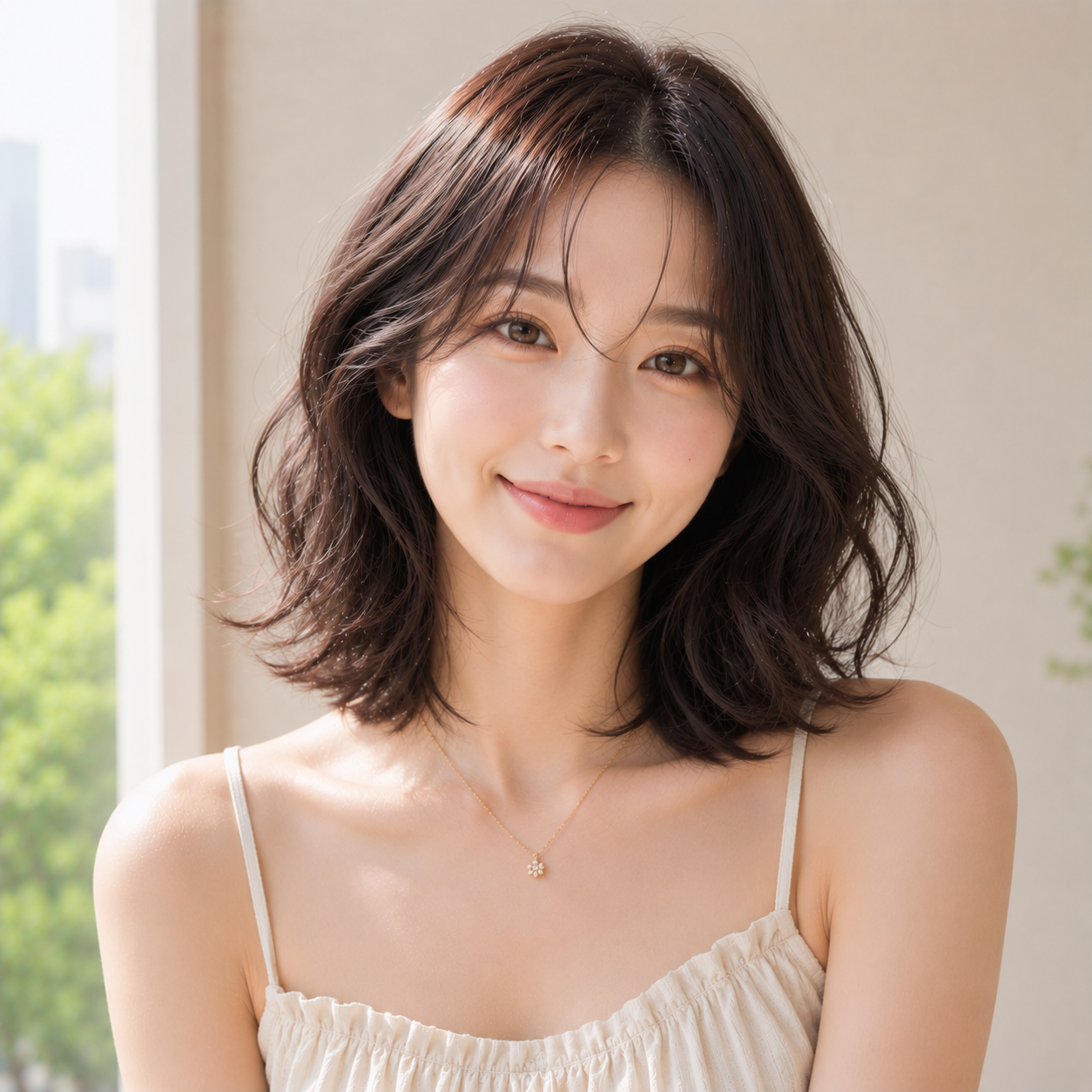 텍스처 웨이브펌 익스펜시브 브루넷 염색 성신여대 미용실 살롱드바이퍼스트에서