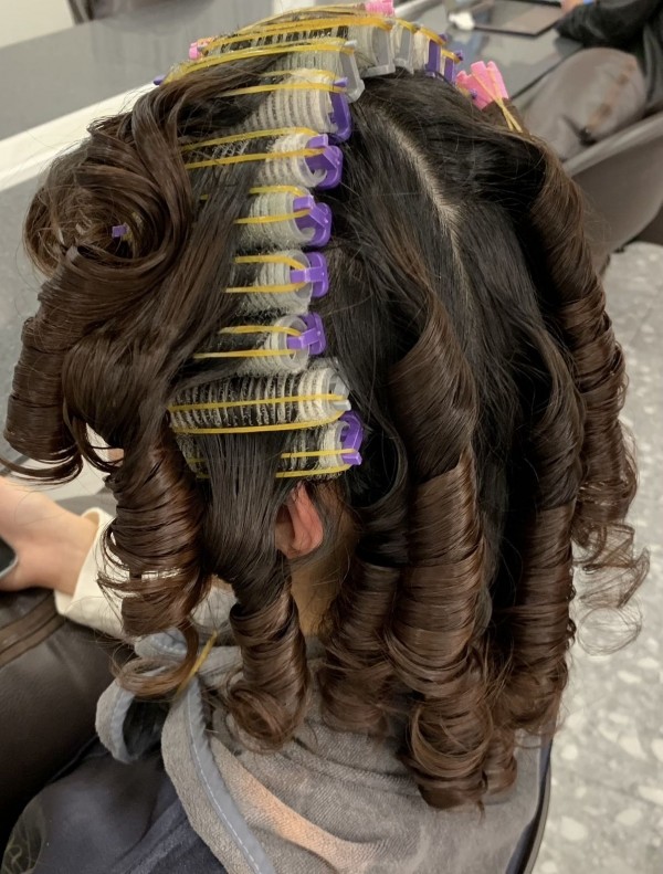 성신여대역 미용실 젤리펌 시술중4