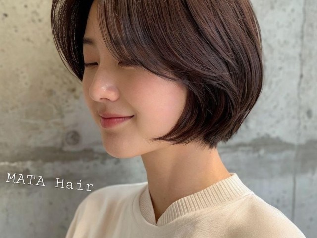 성신여대 미용실 단발 볼륨 매직 뿌리펌 단발레이어컷