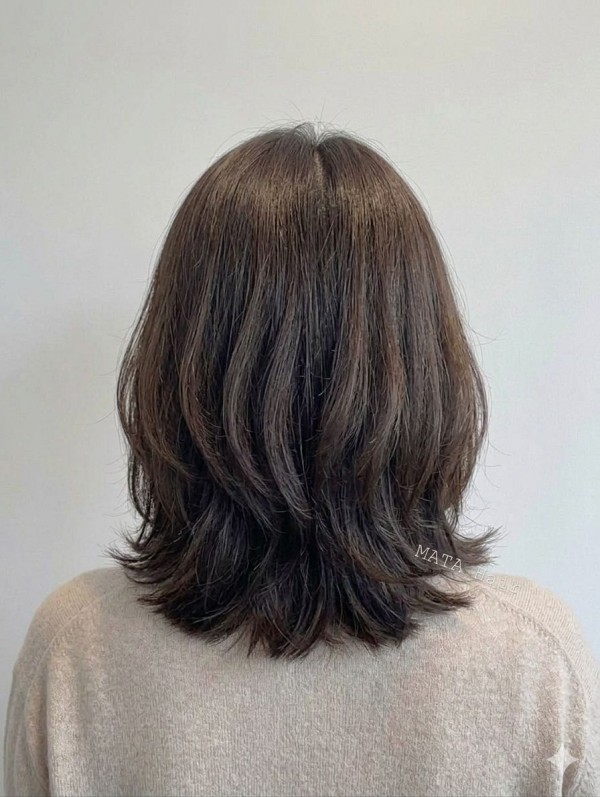 단발레이어컷 단발 c컬3