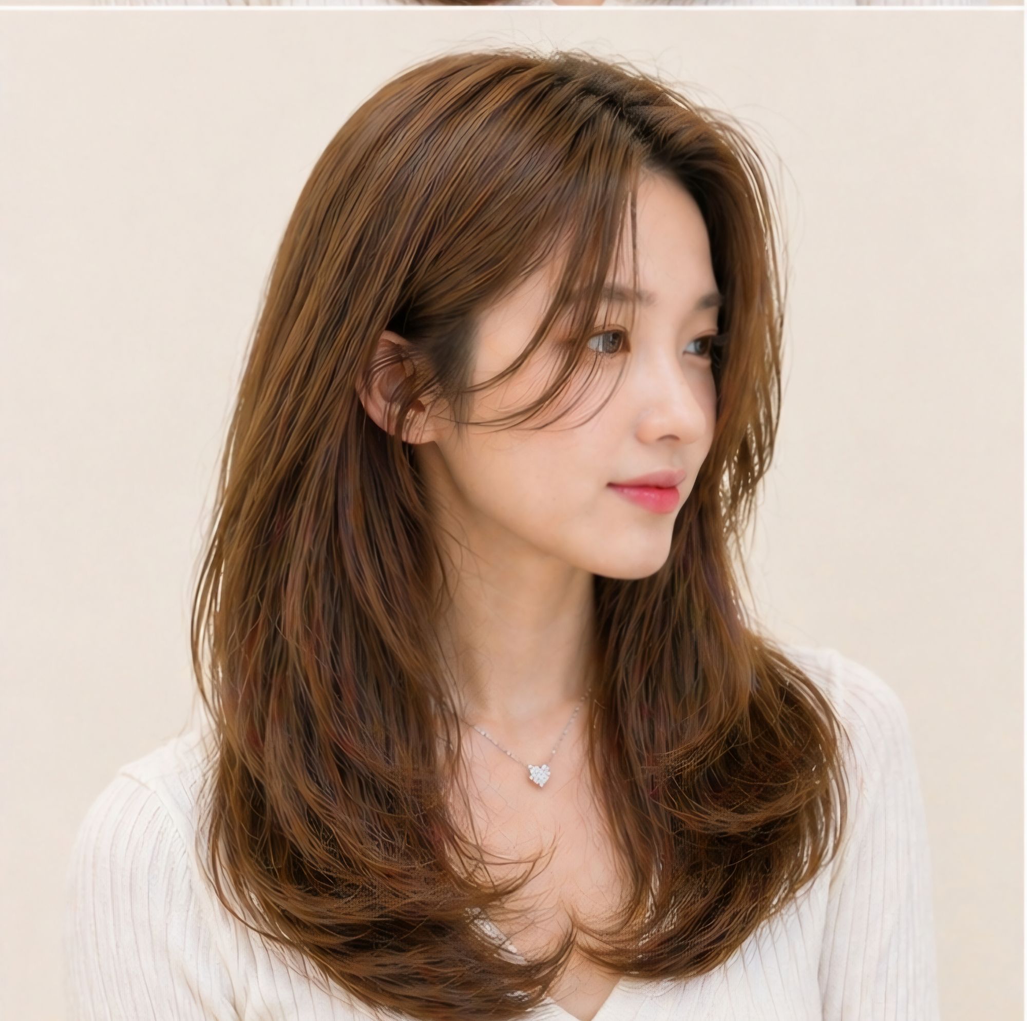 밀크브라운 컬러염색