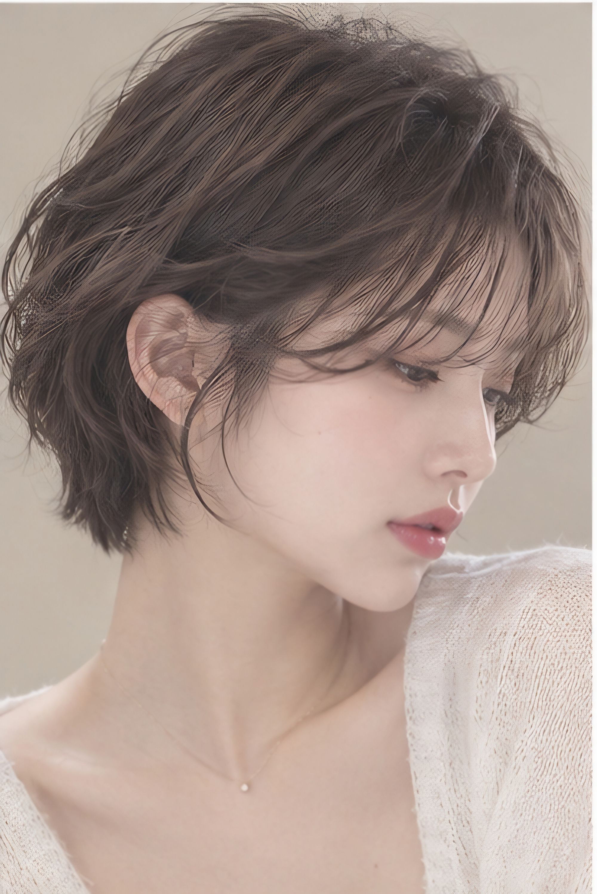 성신여대미용실 숏컷베이비펌｜가볍고 자연스러운 볼륨]