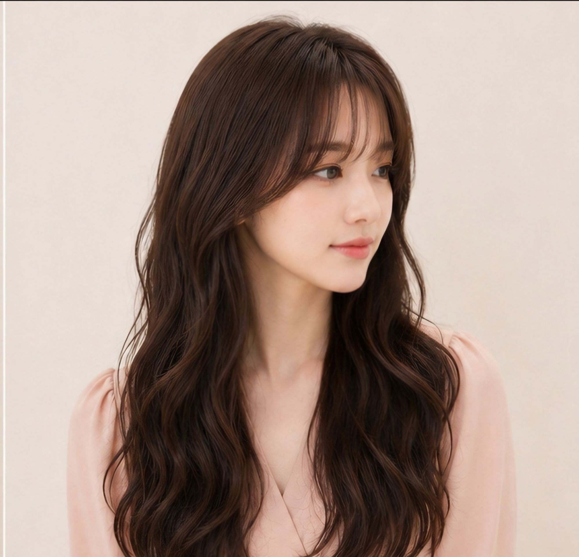 레이어드컷과 함께한 레이어드 굵은 s컬펌