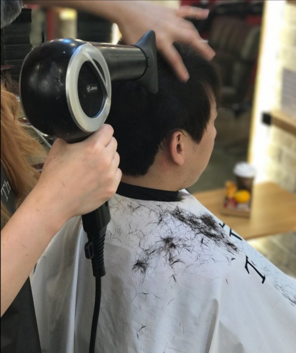 성신여대 미용실 슬릭 댄디컷과 볼륨매직7