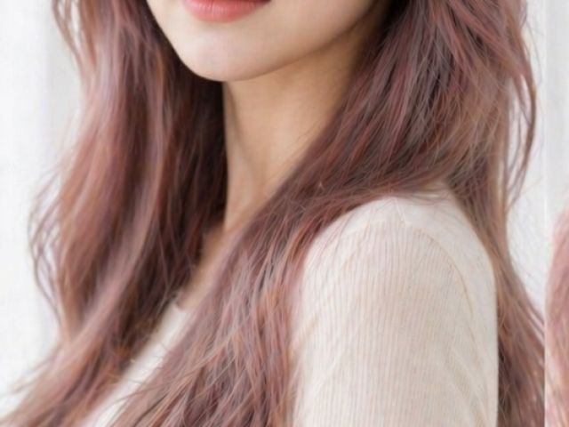 탈색머리추천 애쉬핑크 컬러