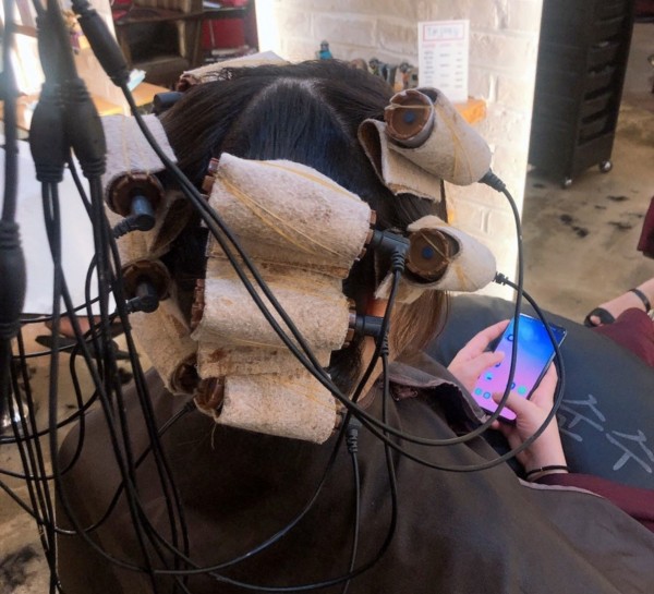 레이어드컷과 구름펌 물결펌7