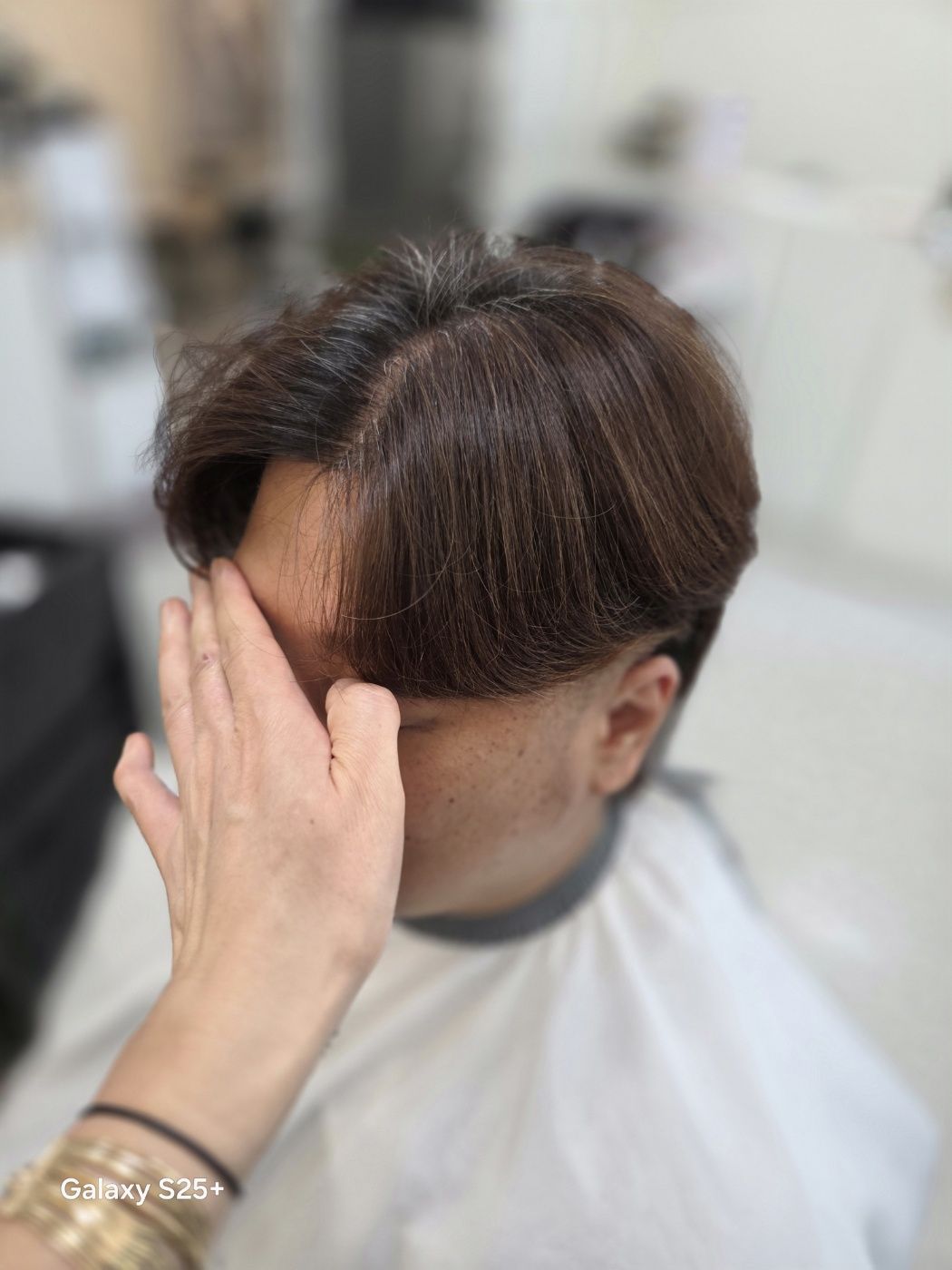 투블럭 세미 울프컷 작전동 미용실 살롱드루체에서
