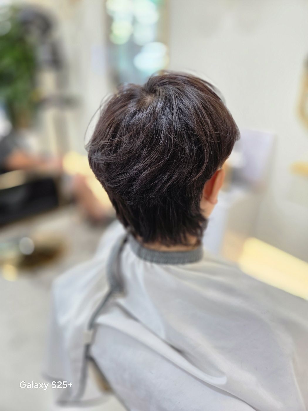 짧은머리 싫어하는 학생 투블럭울프컷 작전동 미용실 살롱드루체에서