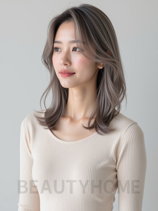 펄그레이 롱레이어드
