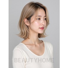 골든블론드 단발