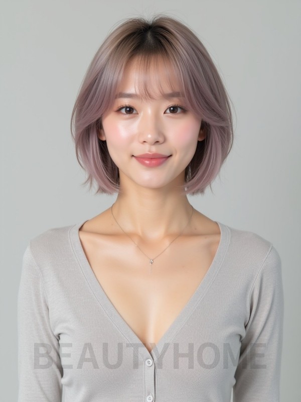태슬컷 시스루뱅