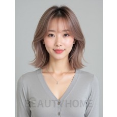윈드펌 시스루뱅
