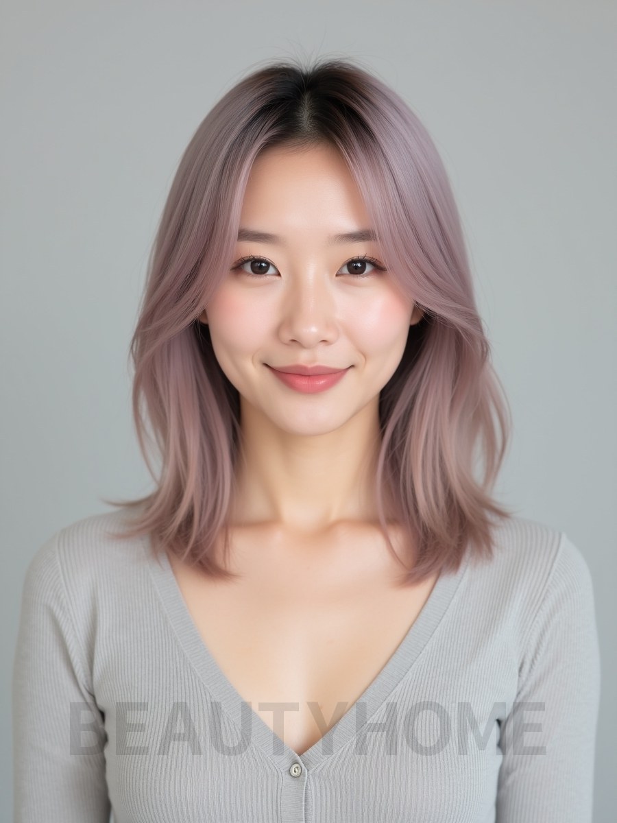 허그컷 사이드뱅
