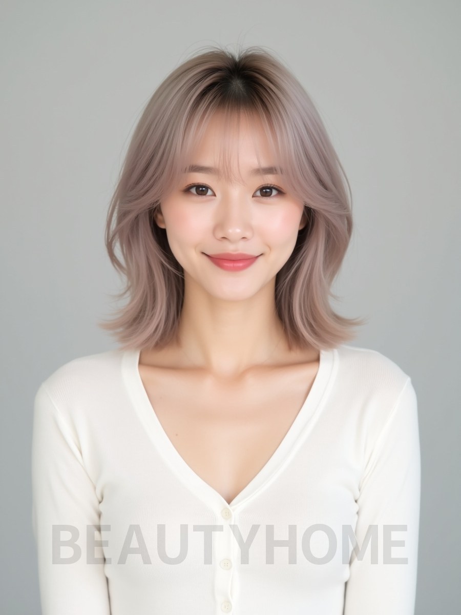 허그컷 시스루뱅