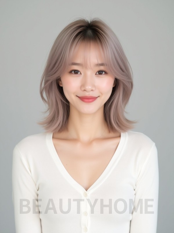 허그컷 시스루뱅