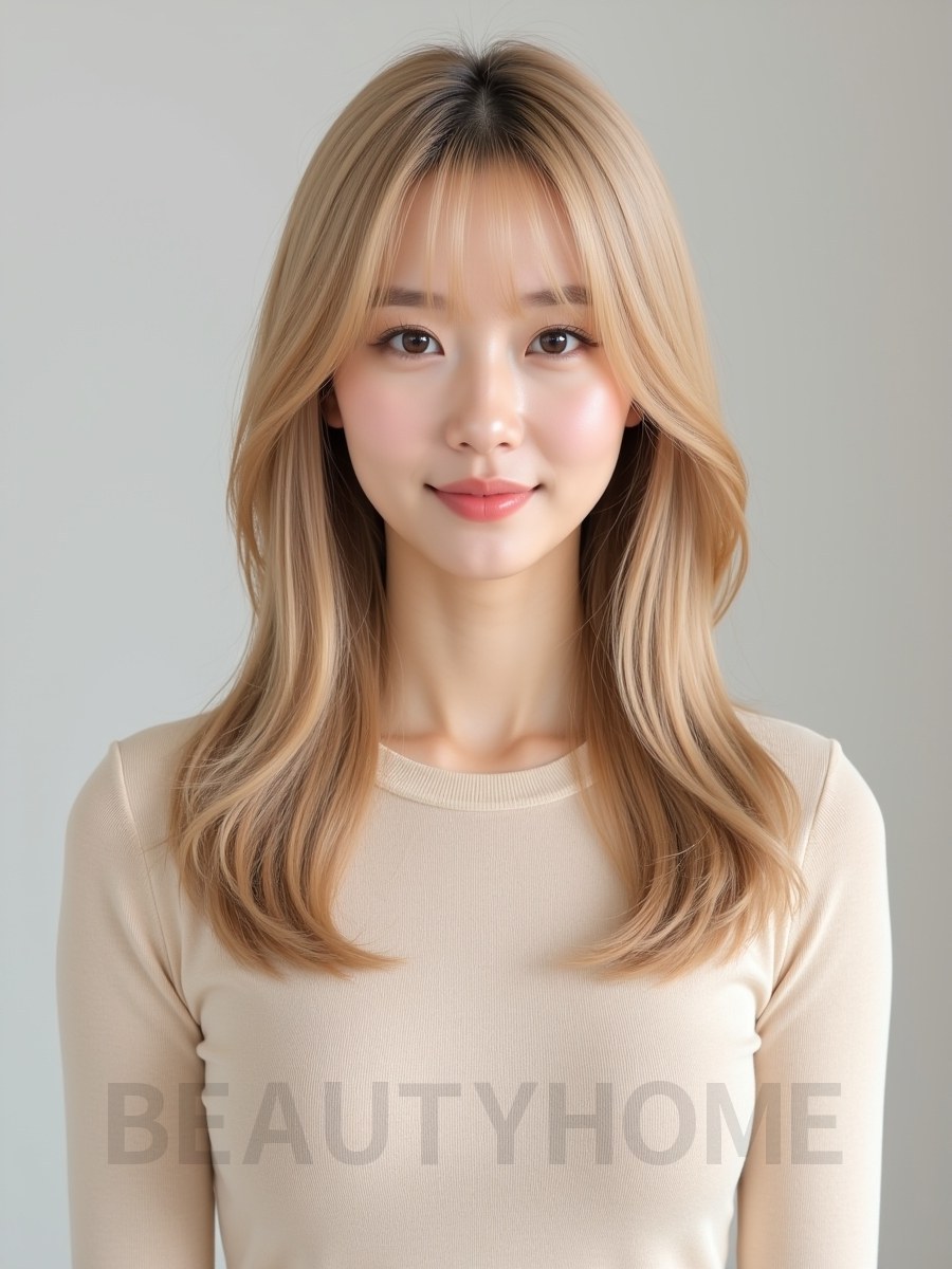 에어 볼륨 레이어드 S컬 펌