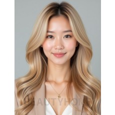 골든 블론드 내추럴 드라이 웨이브