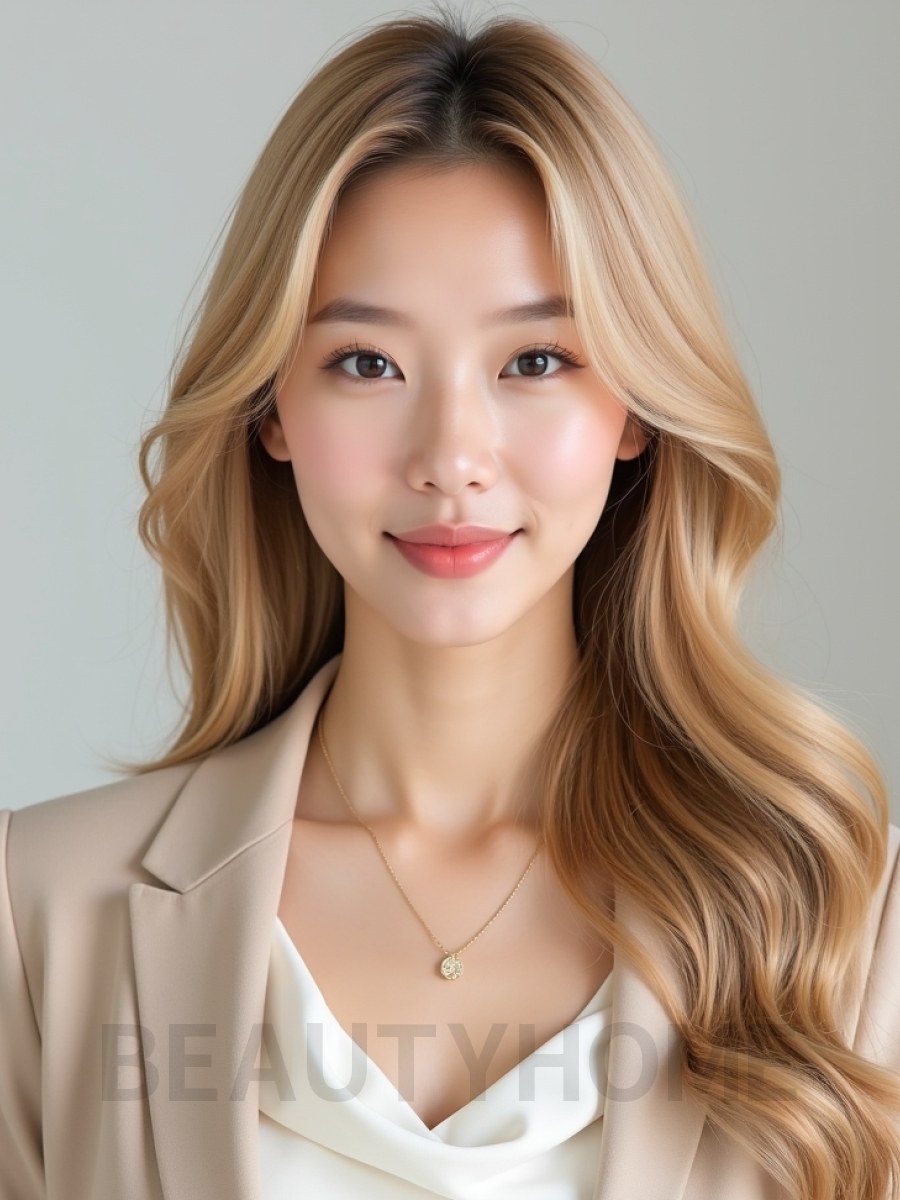 골든 블론드 헐리우드 웨이브