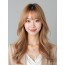 골든 블론드 페이스 프레이밍 뱅