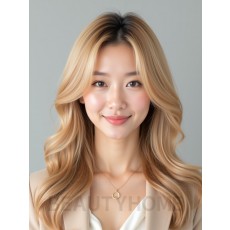 골든 블론드 내추럴 텍스처