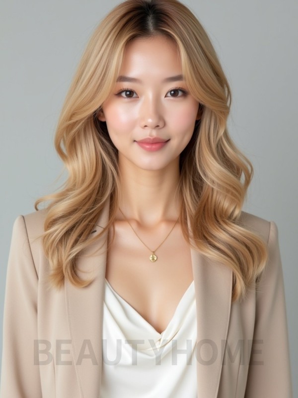 골든 블론드 미디엄 루즈컬
