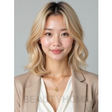 골든 블론드 레이저 컷