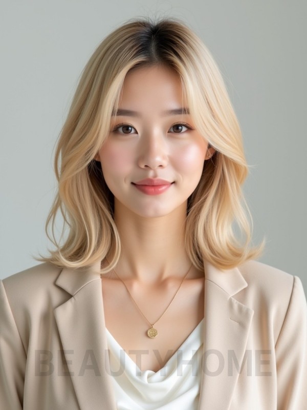 골든 블론드 미디엄 페더