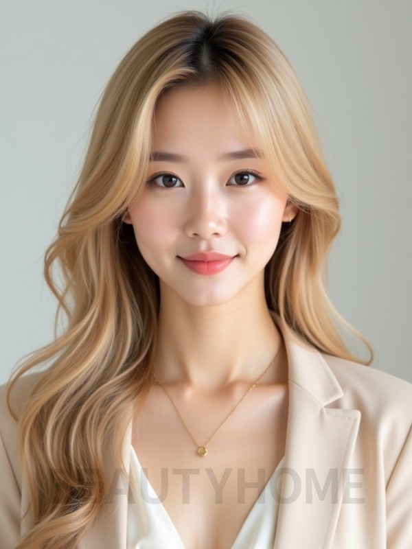 골든 블론드 워터fall 브레이드