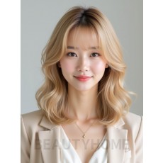 골든 블론드 샤기컷
