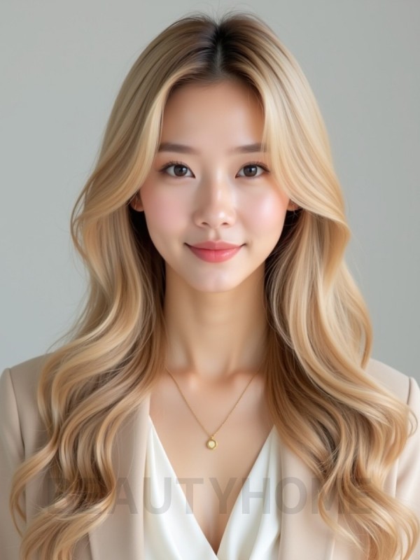 골든 블론드 워터웨이브