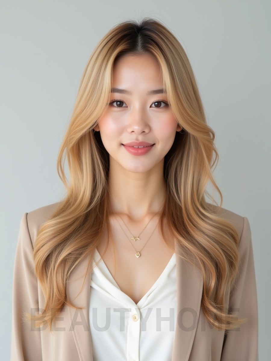 골든 블론드 히피펌 루즈