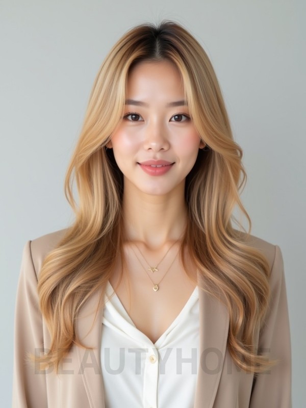 골든 블론드 히피펌 루즈