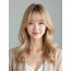 골든 블론드 미디엄+커튼뱅
