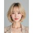 골든 블론드 페이지보이 컷